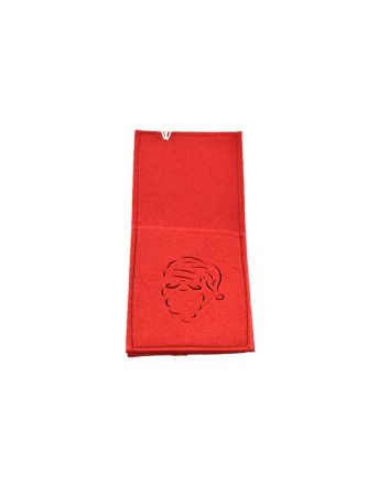 PORTAPOSATE FELTRO 23X10CM DEC.C-SOVR. ROSSO