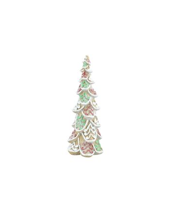 ALBERO NATALE PANZ. C/LED 19.7X19.7X55.3CM