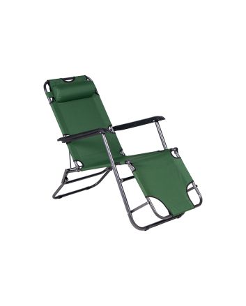 SEDIA A SDRAIO 153X60X80CM VERDE