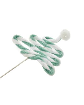 PICK CANDY M.W6-2780 31CM BIANCO/TIFFANY