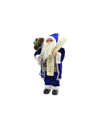 BABBO NATALE 120CM DES.2 BLU