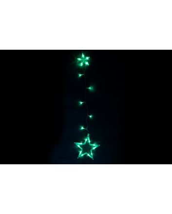 STELLA+STELLA 20LED BATTERIA VERDE FLASH