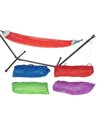 AMACA A RETE 190X130CM 4 COLORI