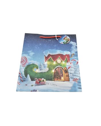 BUSTA NATALE 210GR 26.7X13.7X33 CM DES.04