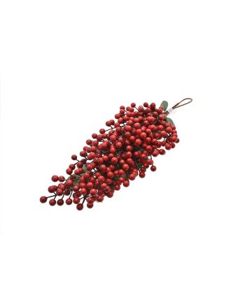 F/PORTA ALBERO C/BACCHE W26-926001-T ROSSO