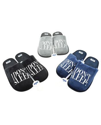 PANTOFOLA UOMO 41/46 3 ASS 3606