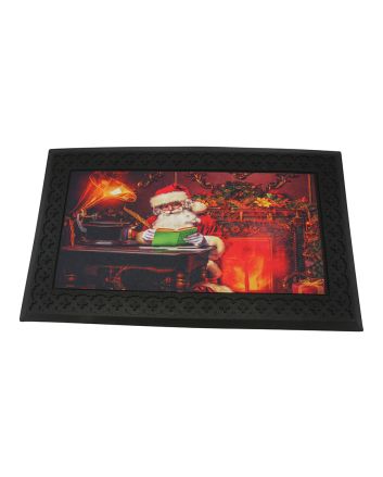 TAPPETO NAT.C/LED-MUS GOMMA 75X45CM DEC7