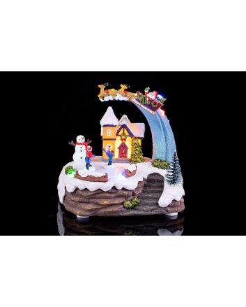 SCENA NATALIZIA C/LUCI, MOV. M.3995C BAT.3AA