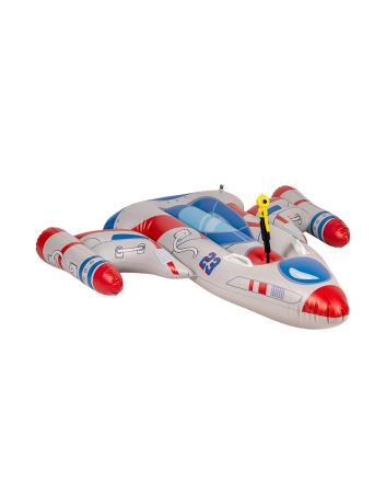 MATERASSINO GONF RAZZO C/PISTOLA 143X129X22CM