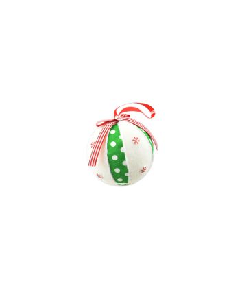 SFERA 10CM MOD.24 BIANCO/TIFFANY