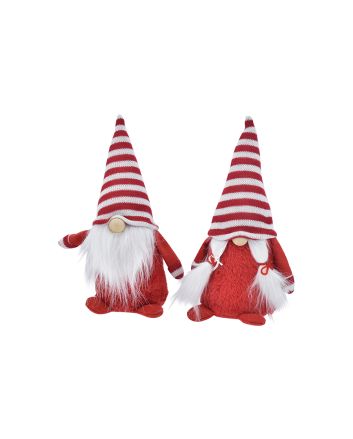 GNOMO 2ASS 25CM M.D224-016 RIGHE ROSSO