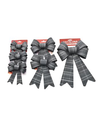 COCCARDE NATALIZIE 3MIS.ASS NERO MOD.04BK