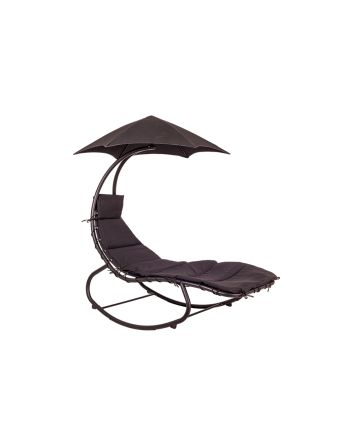 DONDOLO LETTINO PRENDISOLE C/OMBRELLO NERO