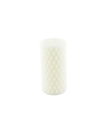 CANDELA 7,5X15CM M.363 BIANCO
