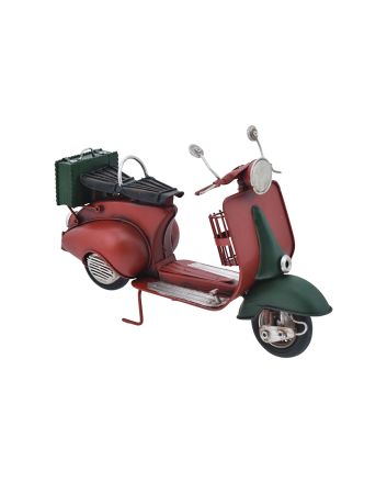 SCOOTER 26X10X17CM M.4503 ROSSO/VERDE