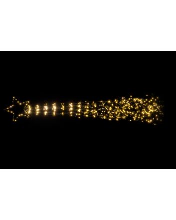 STELLA COMETA 205M.LED U.EST.1MT CALDA C.VERD