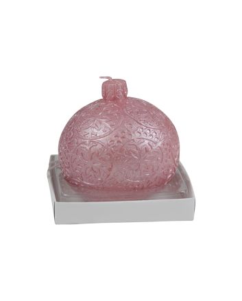 CANDELA DEC.F/NEVE D.9CM M.025 ROSA