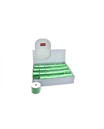 NASTRO 6CMX10MT IN DISPLAY VERDE METAL/DESIGN