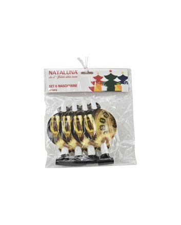 TROMBETTA L.MENELICHE 11CM 4PZ D.MASCHERINA