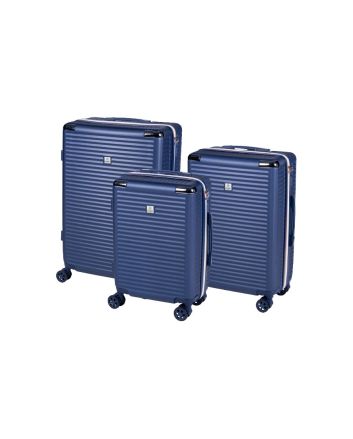 SET 3 TROLLEY VOYAGER BLU/BLU -