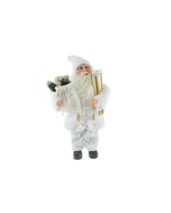 BABBO NATALE BIANCO 60CM M.BL-241188
