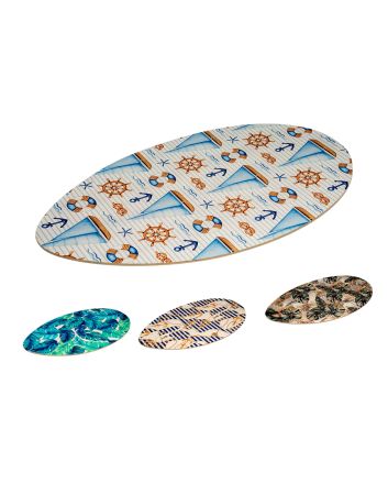 SKIMBOARD 76CM 4ASS DECORATI