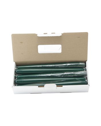 SET 10PZ CANDELA 24X2,2CM 271 VERDE SC.