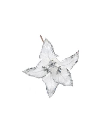 FIORE SMALL M.W7-22206 BIANCO/ARGENTO