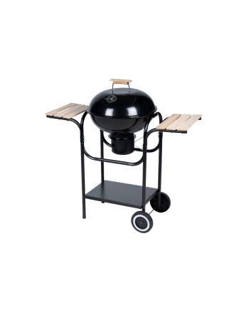 BARBECUE CARBONE DIA. 46CM C/RIPIANI LEGNO