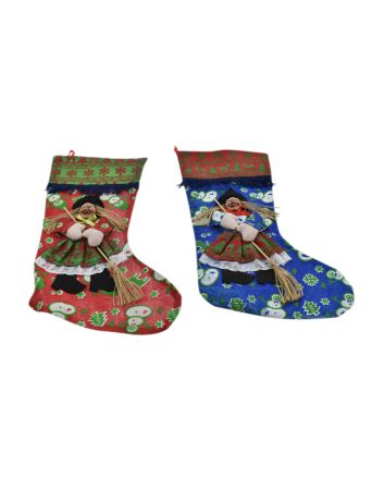 CALZA BEFANA 2ASS 34CM M.211