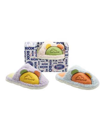 PANTOFOLA DONNA BOX 36/41 PURPLE/BLU RS222-08