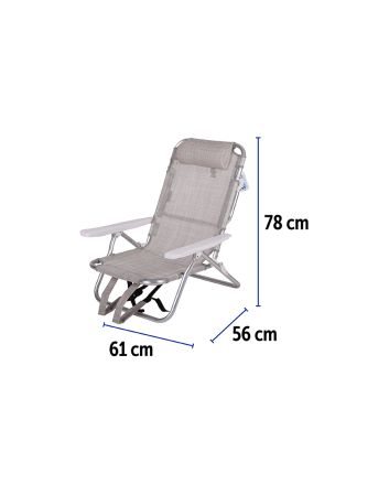 SPIAG.REAL 5POS ALL.22M/TXT C/BRE.GRIGIO PD32