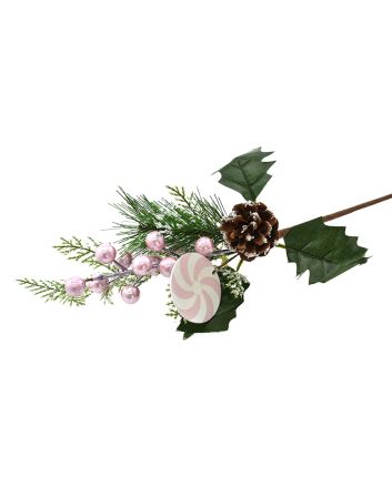 PICK BACCHE CANDY 35CM M.TY66-23089 ROSA