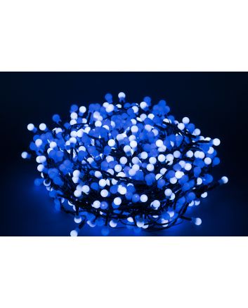 180LED/BALL MEMORY USO EST.8F.BIANCA/BLU