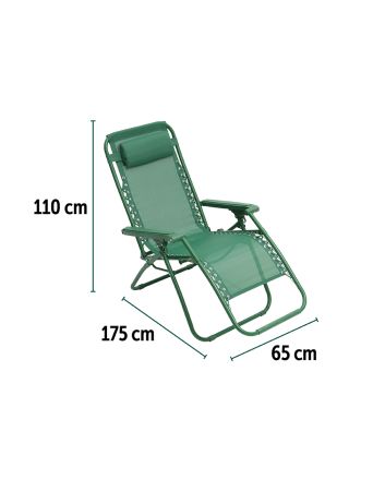 ZERO GRAVITY T25X0.8MM 173X65X110CM F.VERDE