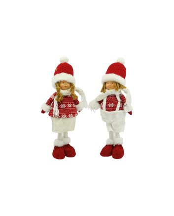 BOY&GIRL 16X10X38CM 5O ROSSO/BIANCO