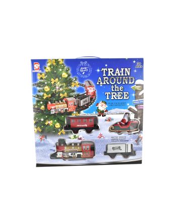 TRENINO ELET.BATT.C/MUSICA,LUCE MOD.10T DIA80