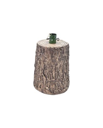 BASE TRONCO D.23X17XH.28+5CM SCURO