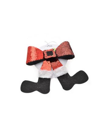 APP. FIOCCO C/STIVALI 18X20CM M.SXP-67 ROSSO