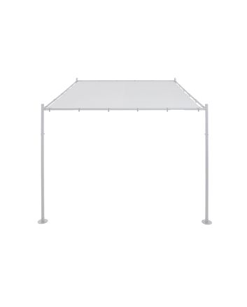 GAZEBO VERANDA PARETE 3X3 H.2,6M 160G BIANCO