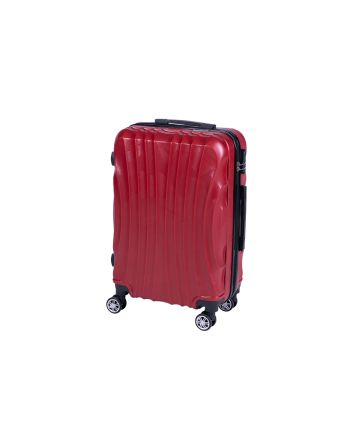 TROLLEY ORLANDO LUMINESCENT ROSSO 45X27X66C-
