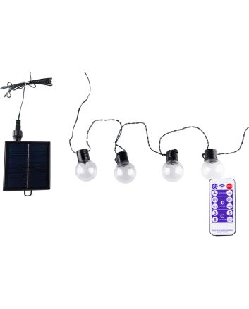 SERIE 25 LAMP.LED 4.5CM 9.5MT SOLARE B.CALDO