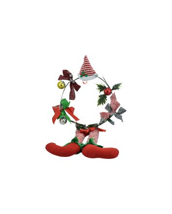 F/PORTA GHIRLANDA ELFO M.322 50X30CM