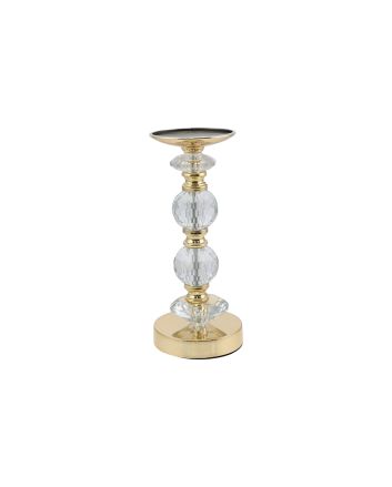 P/CANDELA 1FUOCO DIA.12XH.28CM ORO