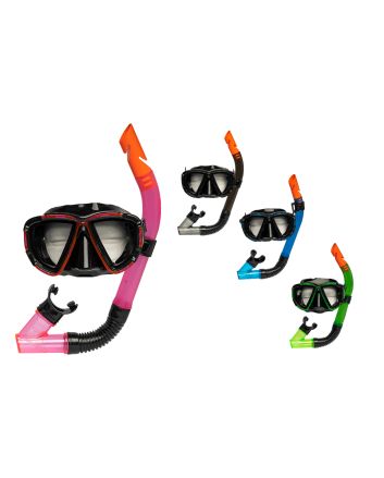 SET MASCHERA+BOCCAGLIO 4 COLORI ASS. M.11