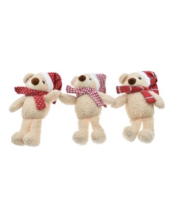 APP.PELUCHE 20CM M.748 ROSSO 3ASS