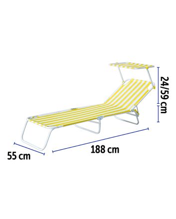 L.MARE ACC/OXF C/PARAS. 188X55X24  STR.GIALLO