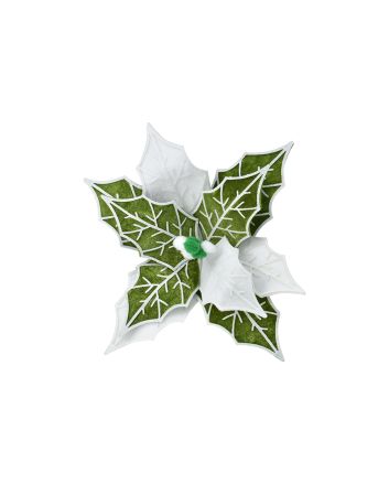 FIORE G/CORTO D.30XL.22CM M.065 VERDE/BIANCO