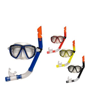 SET MASCHERA+BOCCAGLIO 4 COLORI ASS. M.6