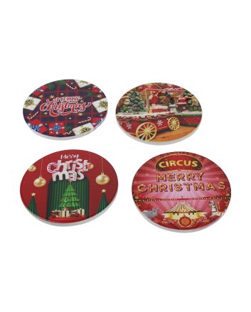 S/BICCHIERE TONDO CERAM. 10,8 X 10,8CM 4ASS 1